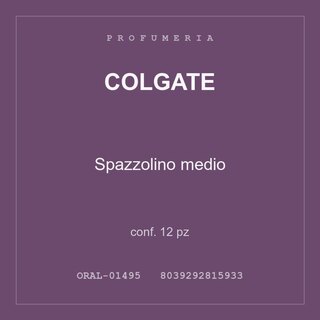 Colgate Spazzolino medio — conf. 12 pz