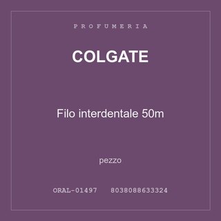 Colgate Filo interdentale 50m — pezzo