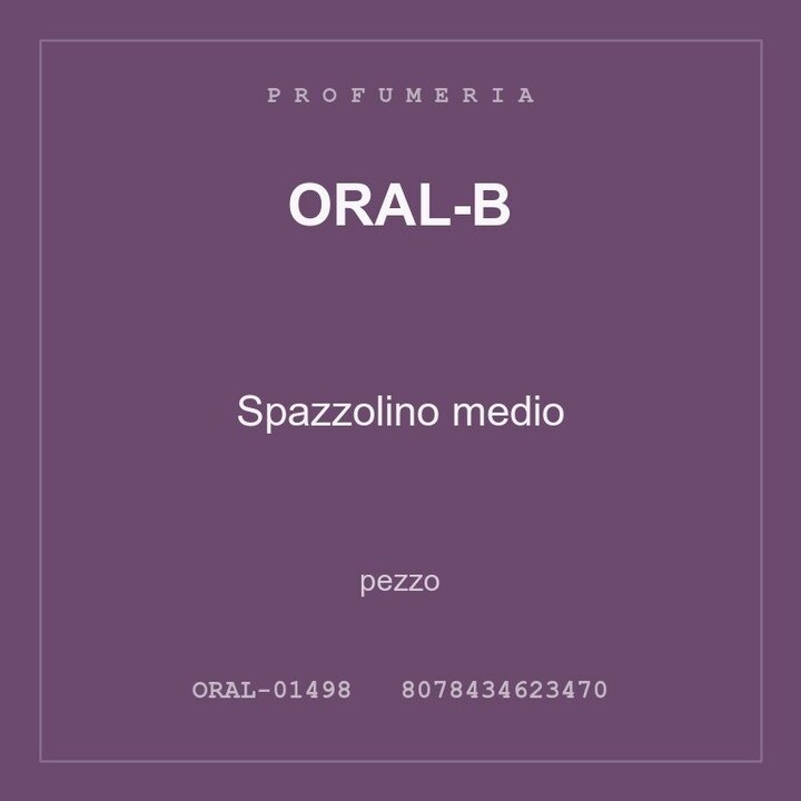 Oral-B Spazzolino medio — conf. 3 pz