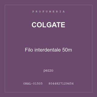 Colgate Filo interdentale 50m — conf. 2 pz