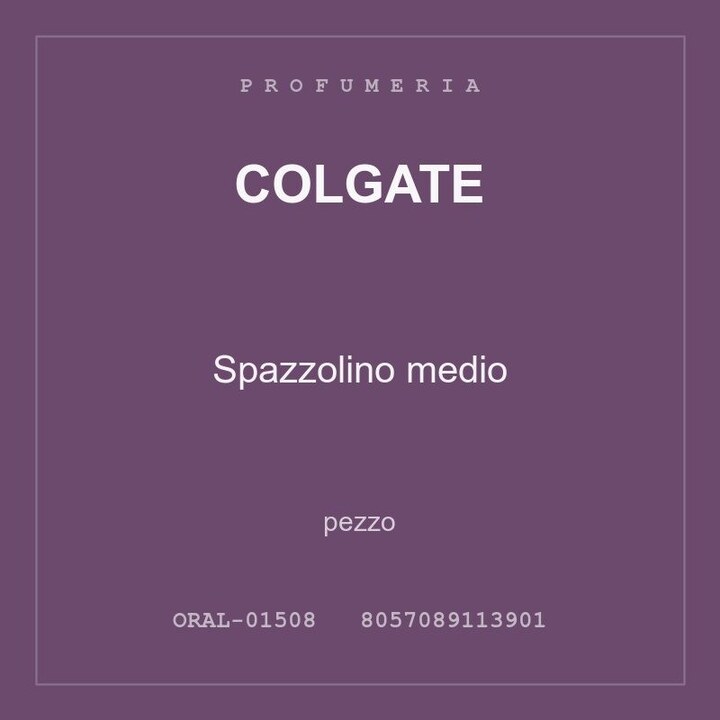 Colgate Spazzolino medio — conf. 8 pz