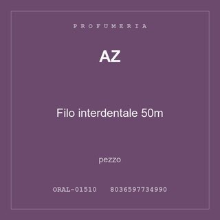 AZ Filo interdentale 50m — conf. 4 pz