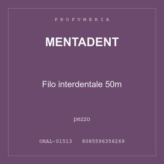 Mentadent Filo interdentale 50m — pezzo