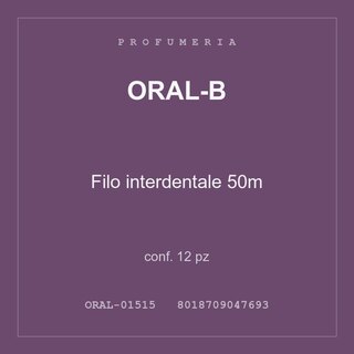 Oral-B Filo interdentale 50m — conf. 35 pz