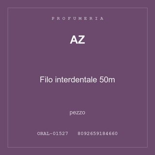 AZ Filo interdentale 50m — conf. 6 pz