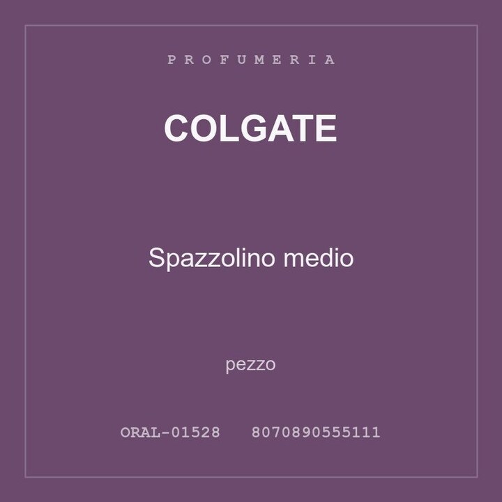 Colgate Spazzolino medio — conf. 24 pz