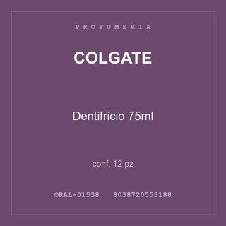 Colgate Dentifricio 75ml — conf. 6 pz