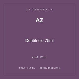 AZ Dentifricio 75ml — conf. 25 pz
