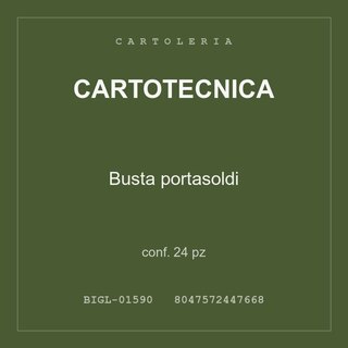 Cartotecnica Busta portasoldi — conf. 12 pz