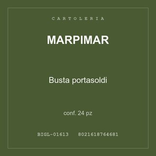 Marpimar Busta portasoldi — conf. 70 pz