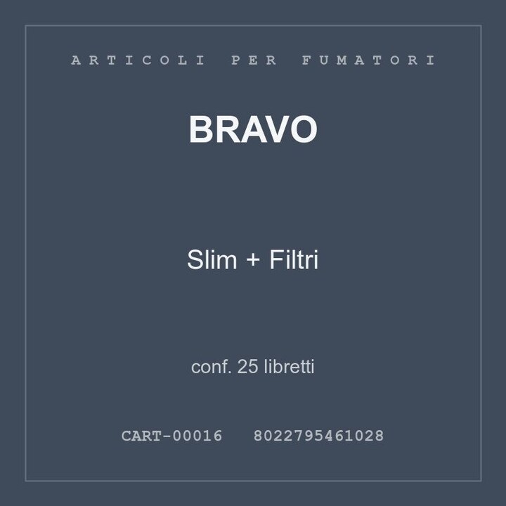 PRODOTTI ACCESSORI AL CONSUMO DEI Elenco aggiornato al RIZLA BAMBOO CARTINA
