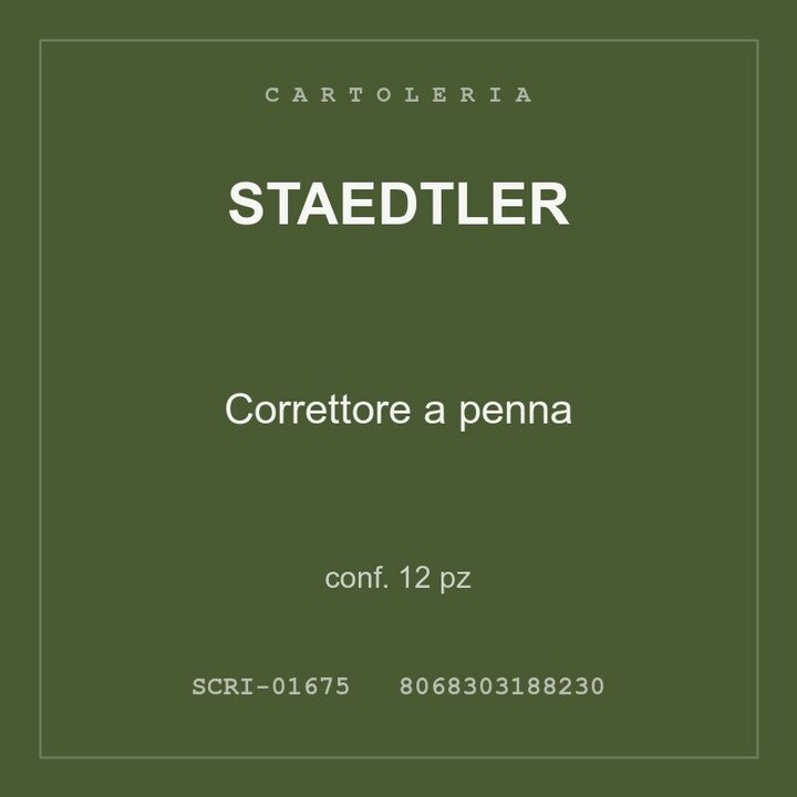 Staedtler Correttore a penna — conf. 12 pz