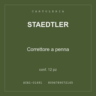 Staedtler Correttore a penna — conf. 6 pz
