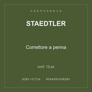Staedtler Correttore a penna — conf. 25 pz