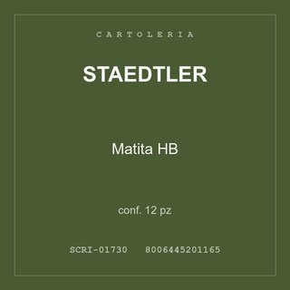 Staedtler Matita HB — conf. 12 pz