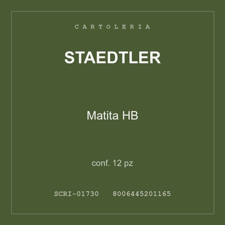 Staedtler Matita HB — conf. 12 pz