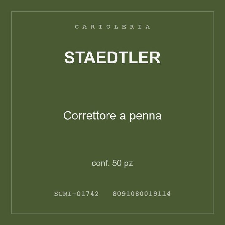 Staedtler Correttore a penna — conf. 150 pz