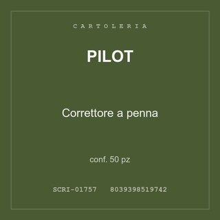 Pilot Correttore a penna — conf. 25 pz