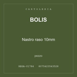Bolis Nastro raso 10mm — pezzo