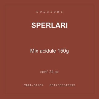 Sperlari Mix acidule 150g — conf. 24 pz