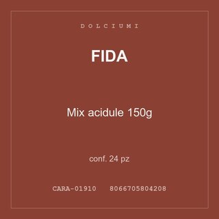 Fida Mix acidule 150g — conf. 24 pz