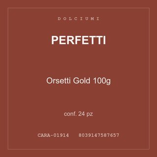 Perfetti Orsetti Gold 100g — conf. 24 pz