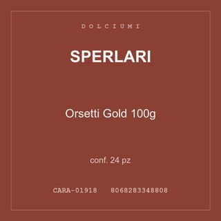 Sperlari Orsetti Gold 100g — conf. 12 pz