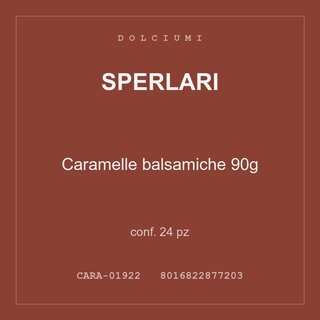 Sperlari Caramelle balsamiche 90g — conf. 24 pz