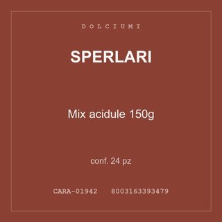 Sperlari Mix acidule 150g — conf. 12 pz