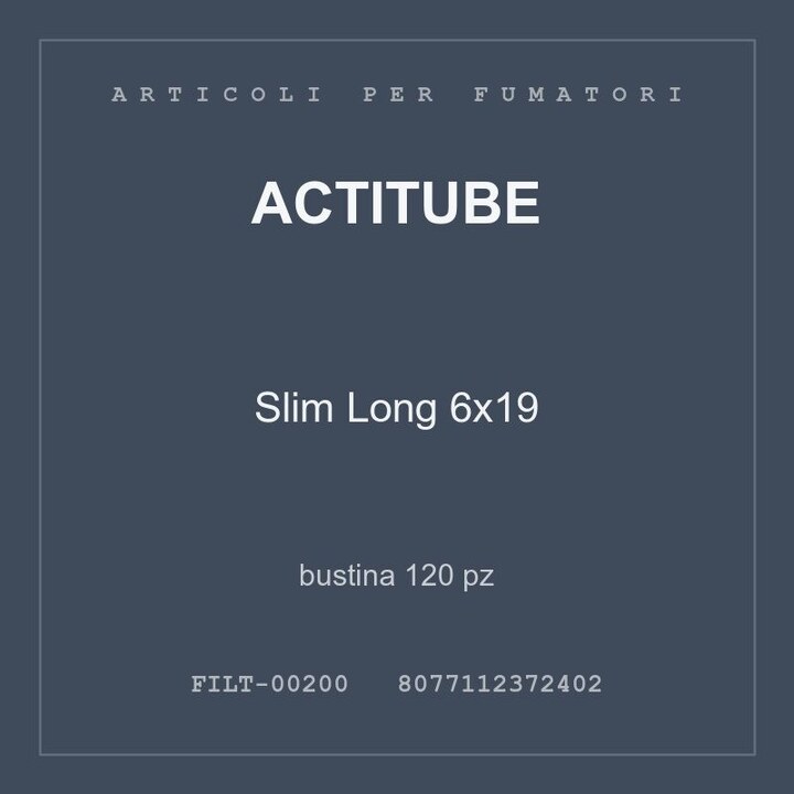 SMOKING FILTRI SLIM LONG SIZE 6MM