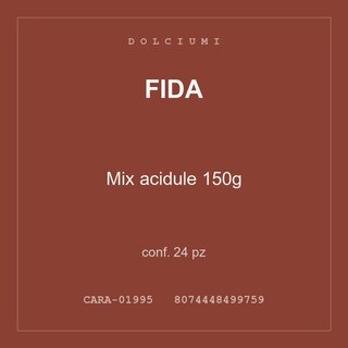 Fida Mix acidule 150g — conf. 12 pz