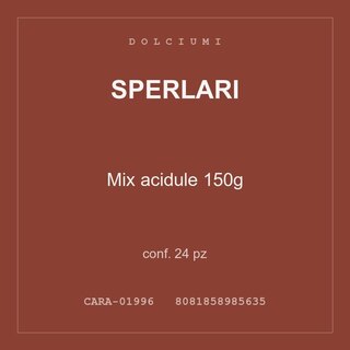 Sperlari Mix acidule 150g — conf. 70 pz