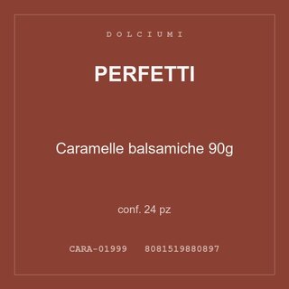 Perfetti Caramelle balsamiche 90g — conf. 50 pz