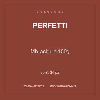 Perfetti Mix acidule 150g — conf. 12 pz