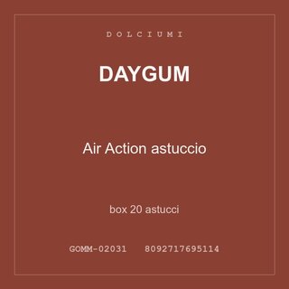 Daygum Air Action astuccio — box 20 astucci