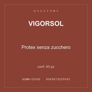Vigorsol Protex senza zucchero — conf. 40 pz