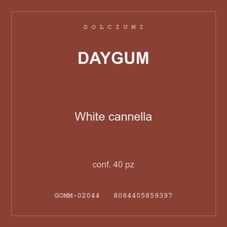 Daygum White cannella — conf. 40 pz