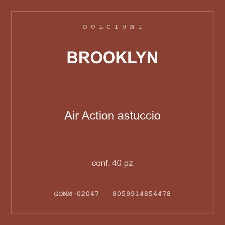 Brooklyn Air Action astuccio — conf. 40 pz