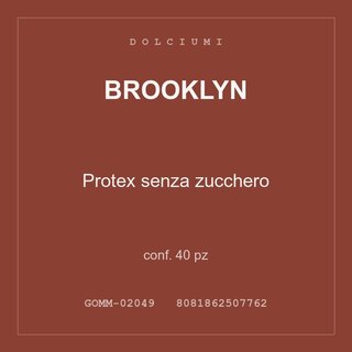 Brooklyn Protex senza zucchero — conf. 80 pz