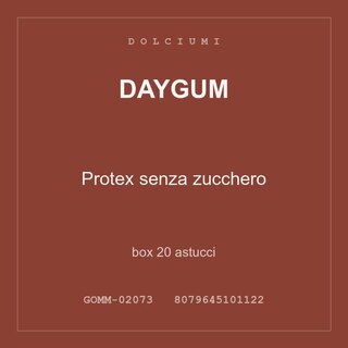 Daygum Protex senza zucchero — box 20 astucci