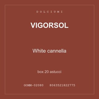 Vigorsol White cannella — box 60 astucci