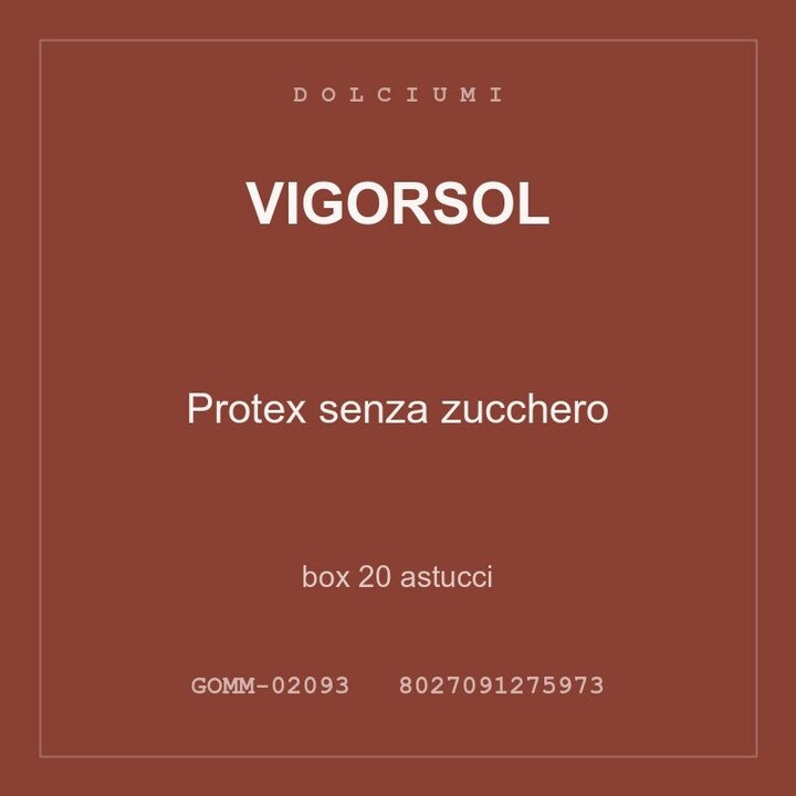Vigorsol Protex senza zucchero — box 10 astucci