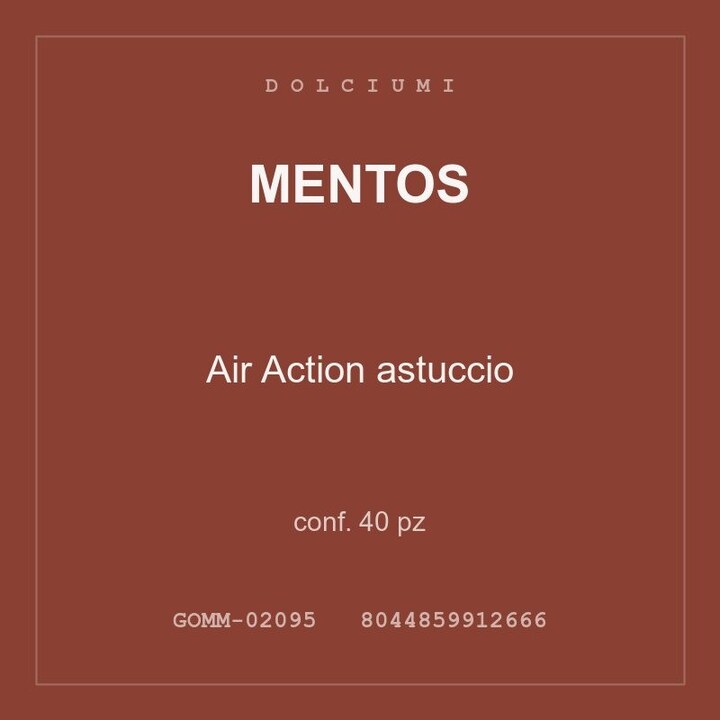 Mentos Air Action astuccio — conf. 120 pz