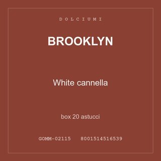 Brooklyn White cannella — box 40 astucci