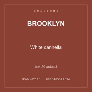 Brooklyn White cannella — box 60 astucci
