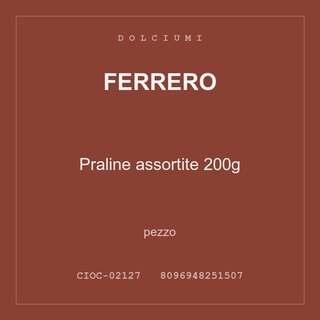 Ferrero Praline assortite 200g — pezzo