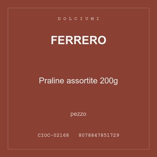 Ferrero Praline assortite 200g — conf. 4 pz