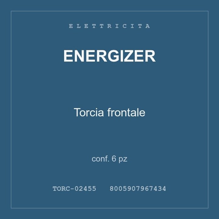 Energizer Torcia frontale — conf. 6 pz