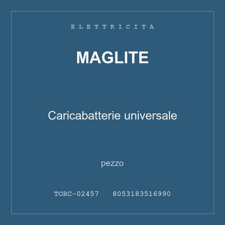 Maglite Caricabatterie universale — pezzo