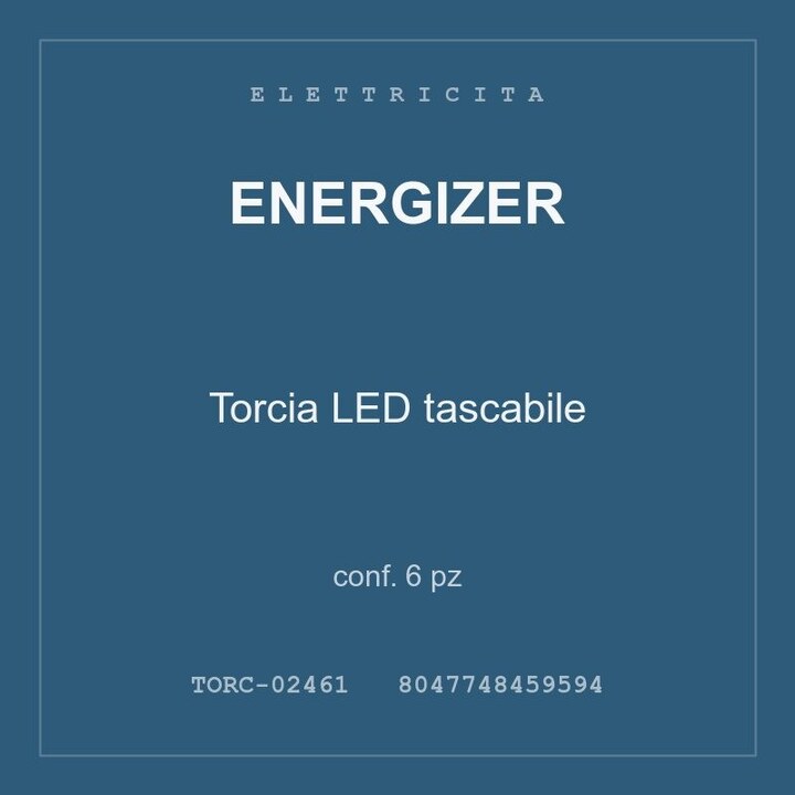 Energizer Torcia LED tascabile — conf. 6 pz